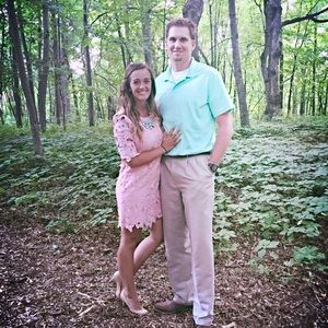 Light Pink Floral Lace Dress